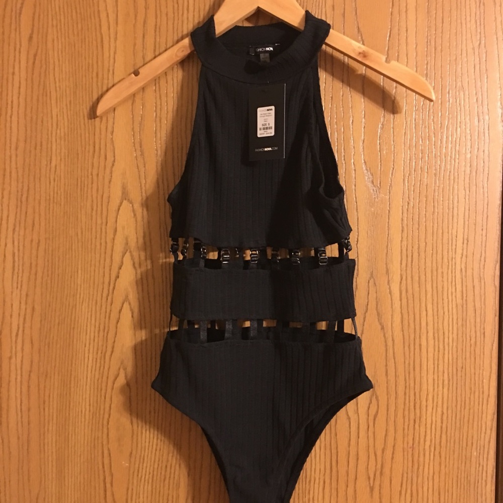 Black top fashion nova unworn